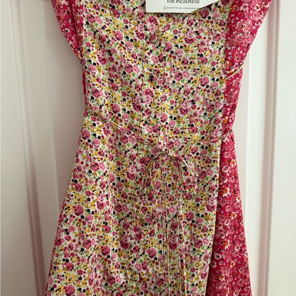 Cinq a Sept | Jessica Midi Floral Spring Summer Dress Size 8 - Picture 5 of 7